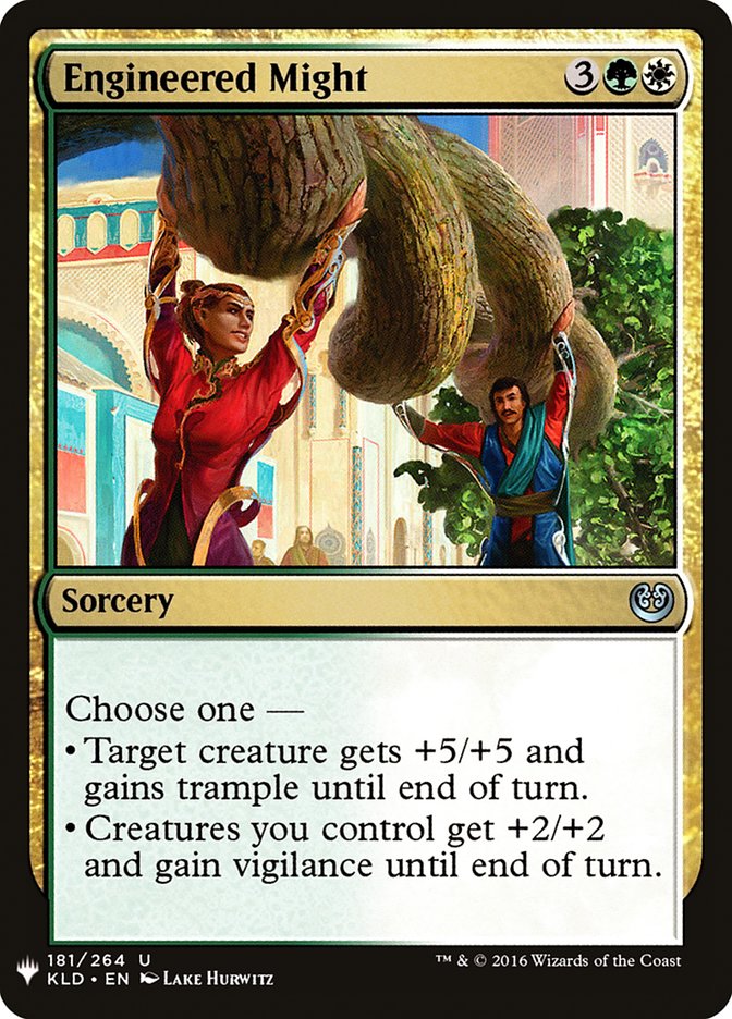 Engineered Might [Mystery Booster] | Game Master's Emporium (The New GME)