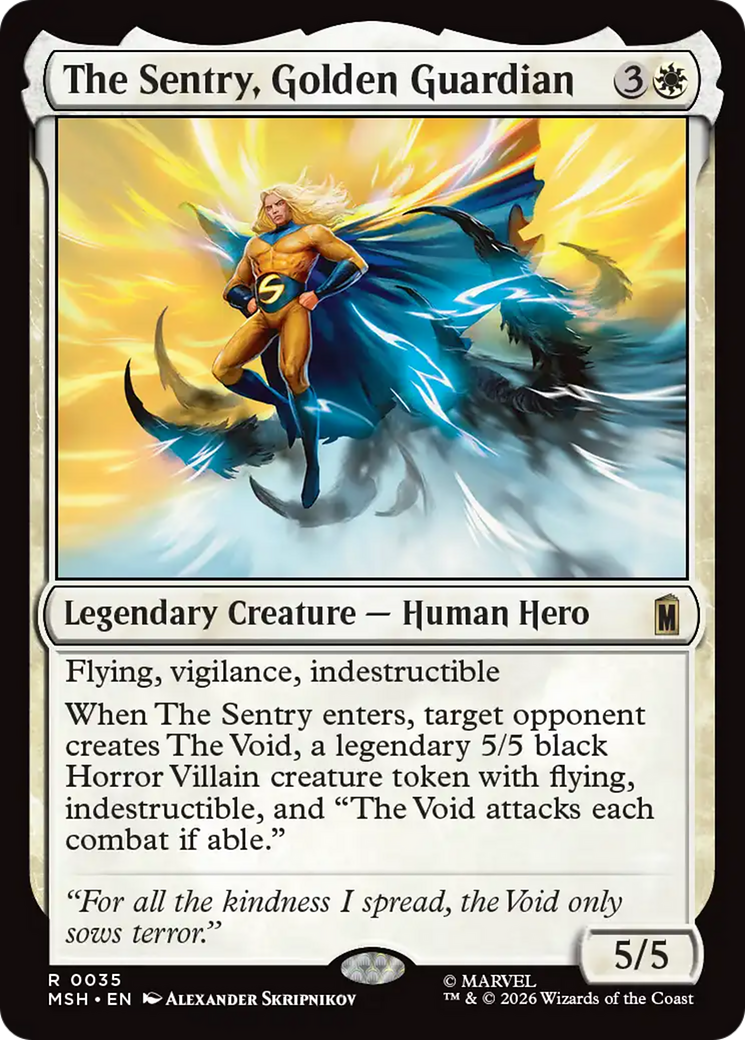 The Sentry, Golden Guardian [Marvel Super Heroes] | Game Master's Emporium (The New GME)