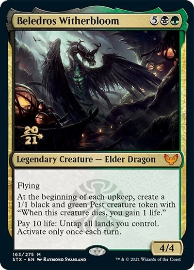Beledros Witherbloom [Strixhaven: School of Mages Prerelease Promos] | Game Master's Emporium (The New GME)