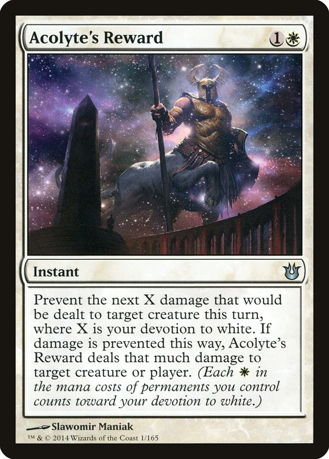 Acolyte's Reward [Born of the Gods] | Game Master's Emporium (The New GME)