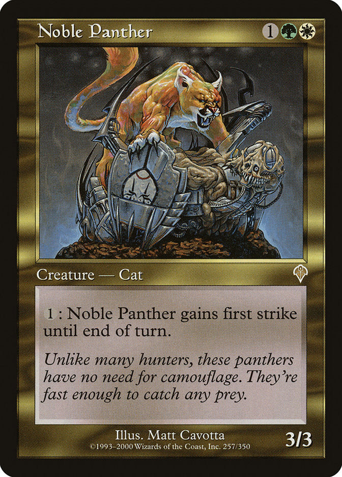 Noble Panther [Invasion] | Game Master's Emporium (The New GME)