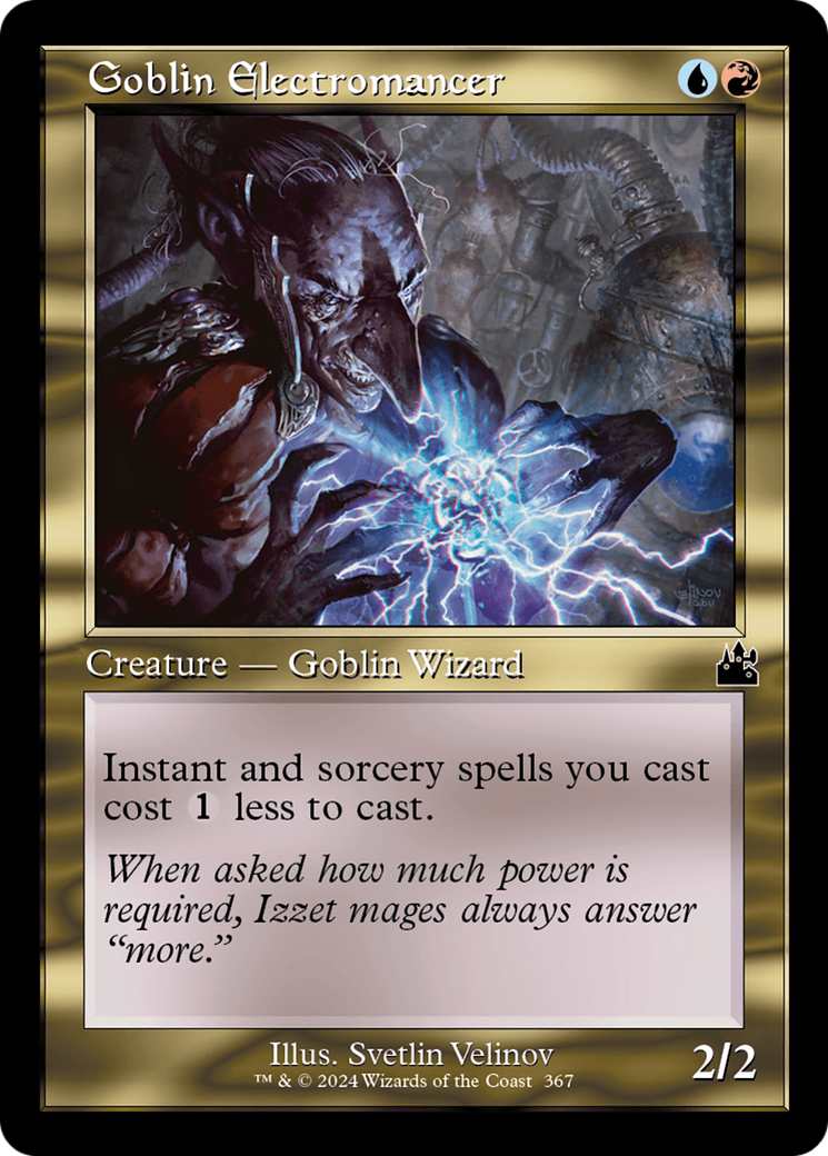 Goblin Electromancer (Retro Frame) [Ravnica Remastered] | Game Master's Emporium (The New GME)