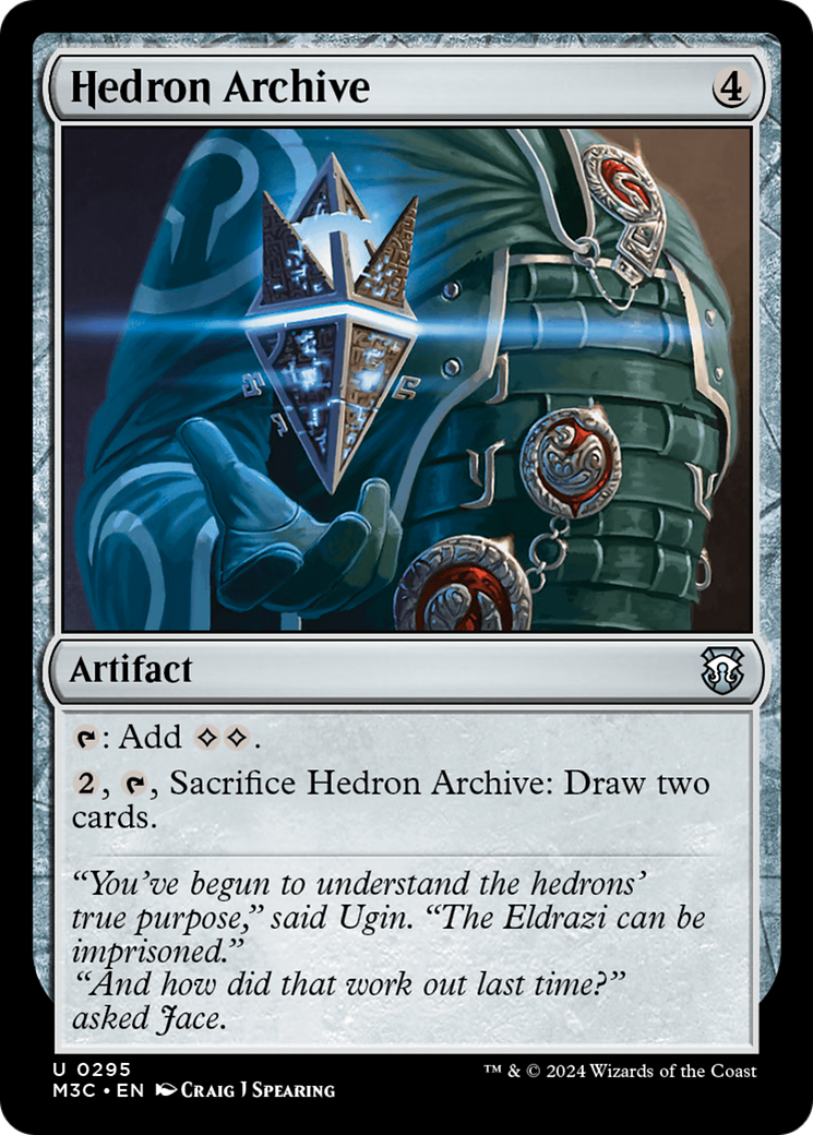 Hedron Archive (Ripple Foil) [Modern Horizons 3 Commander] | Game Master's Emporium (The New GME)