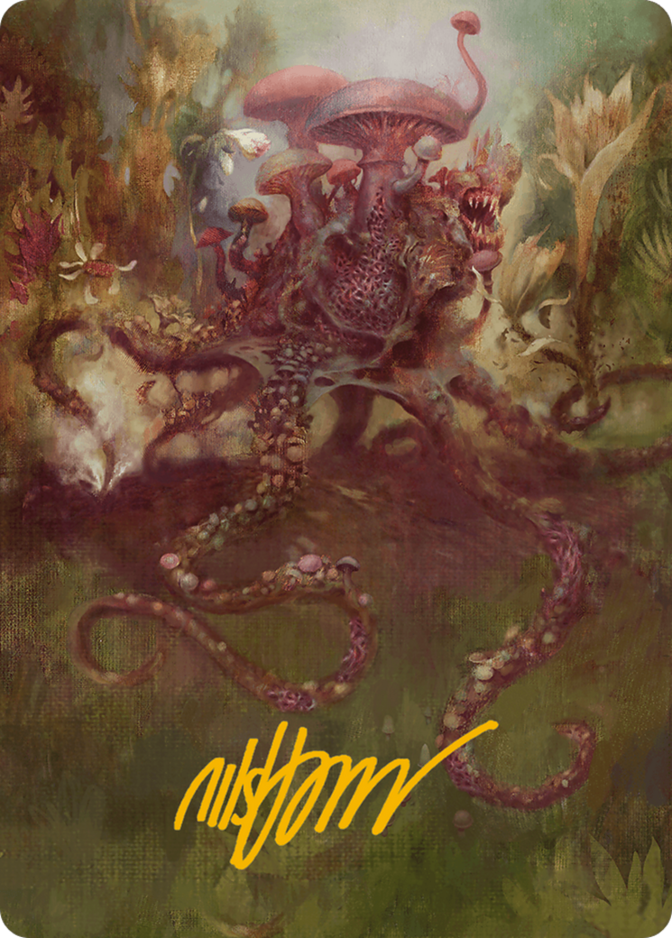 Sowing Mycospawn Art Card (Gold-Stamped Signature) [Modern Horizons 3 Art Series] | Game Master's Emporium (The New GME)