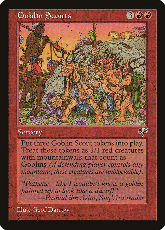Goblin Scouts [Mirage] | Game Master's Emporium (The New GME)