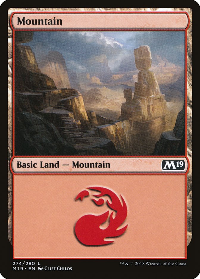 Mountain (274) [Core Set 2019] | Game Master's Emporium (The New GME)