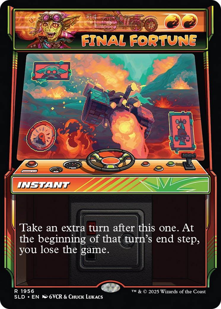 Final Fortune (Rainbow Foil) [Secret Lair Drop Series] | Game Master's Emporium (The New GME)
