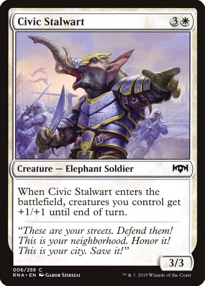 Civic Stalwart [Ravnica Allegiance] | Game Master's Emporium (The New GME)