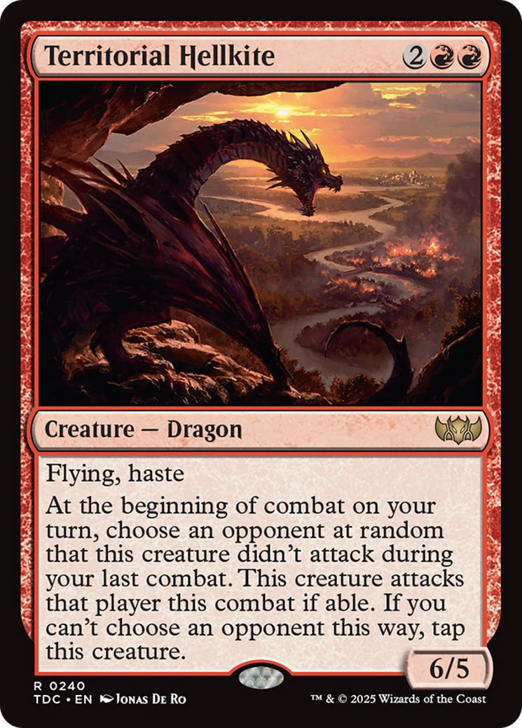Territorial Hellkite [Tarkir: Dragonstorm Commander] | Game Master's Emporium (The New GME)