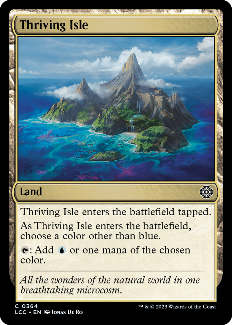 Thriving Isle [The Lost Caverns of Ixalan Commander] | Game Master's Emporium (The New GME)