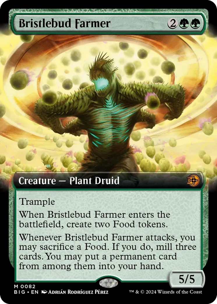 Bristlebud Farmer (Extended Art) [Outlaws of Thunder Junction: The Big Score] | Game Master's Emporium (The New GME)