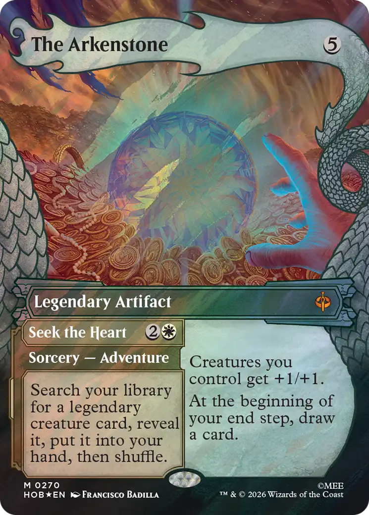 The Arkenstone (Showcase) (Surge Foil) [The Hobbit] | Game Master's Emporium (The New GME)