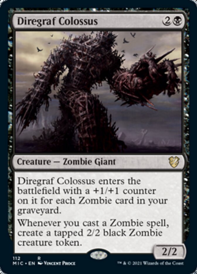 Diregraf Colossus [Innistrad: Midnight Hunt Commander] | Game Master's Emporium (The New GME)