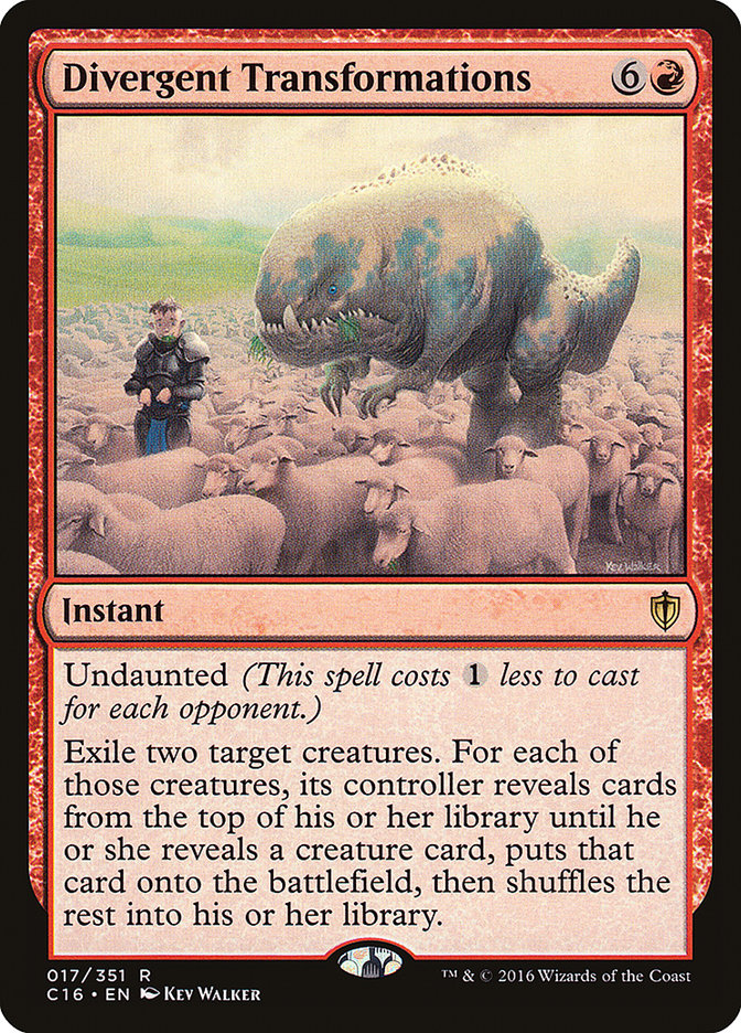 Divergent Transformations [Commander 2016] | Game Master's Emporium (The New GME)