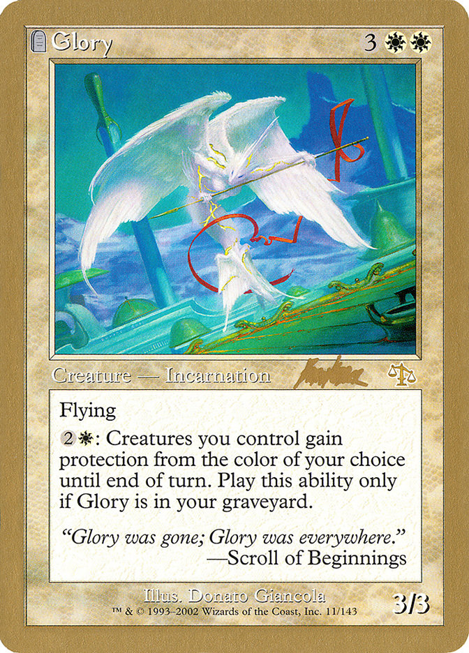 Glory (Brian Kibler) [World Championship Decks 2002] | Game Master's Emporium (The New GME)