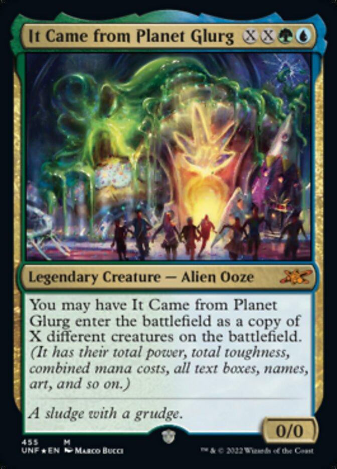 It Came from Planet Glurg (Galaxy Foil) [Unfinity] | Game Master's Emporium (The New GME)