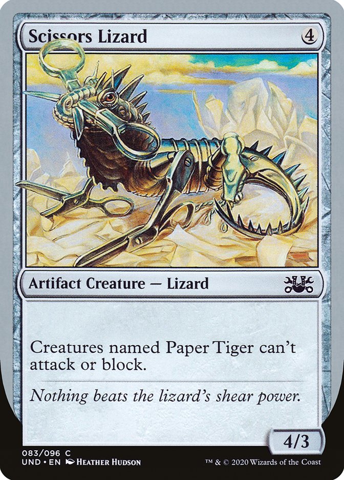 Scissors Lizard [Unsanctioned] | Game Master's Emporium (The New GME)