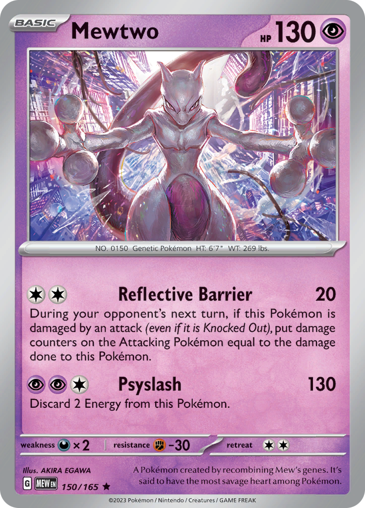 Mewtwo (150/165) [Scarlet & Violet 151] | Game Master's Emporium (The New GME)