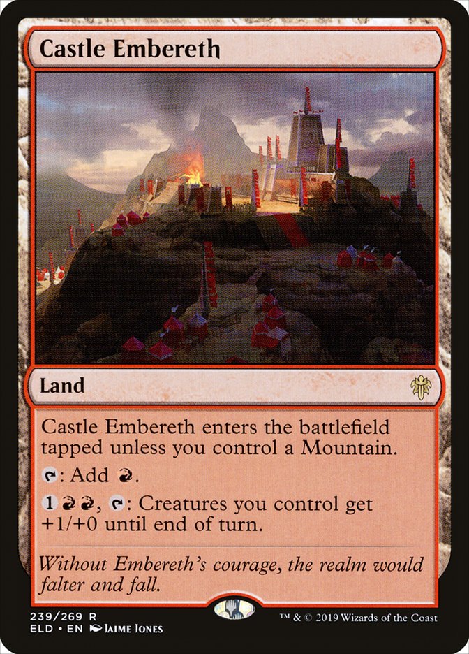 Castle Embereth [Throne of Eldraine] | Game Master's Emporium (The New GME)