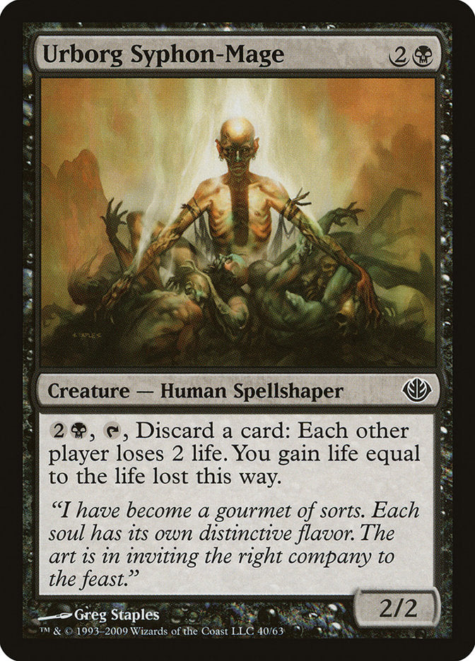 Urborg Syphon-Mage [Duel Decks: Garruk vs. Liliana] | Game Master's Emporium (The New GME)