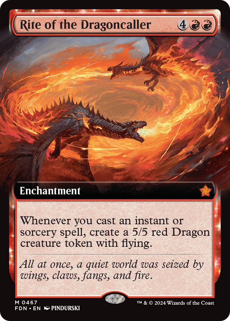 Rite of the Dragoncaller (Extended Art) [Foundations] | Game Master's Emporium (The New GME)