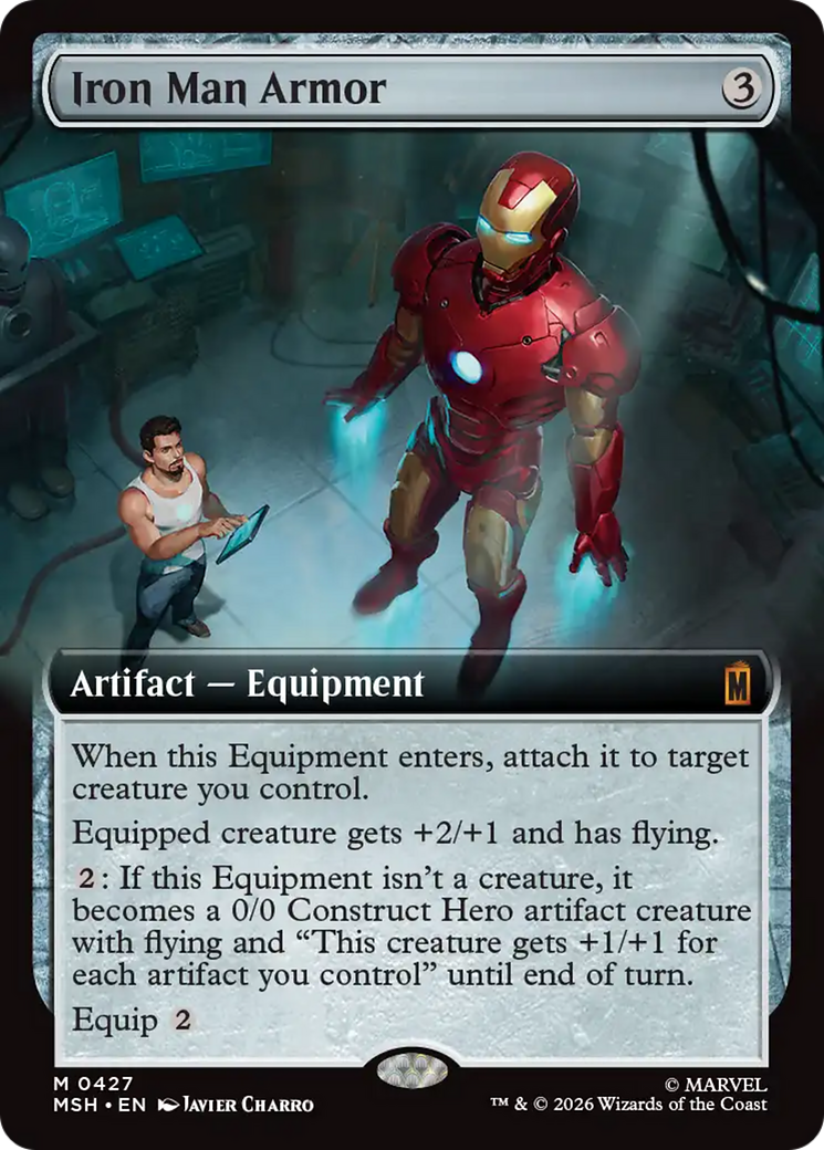 Iron Man Armor (Extended Art) [Marvel Super Heroes] | Game Master's Emporium (The New GME)