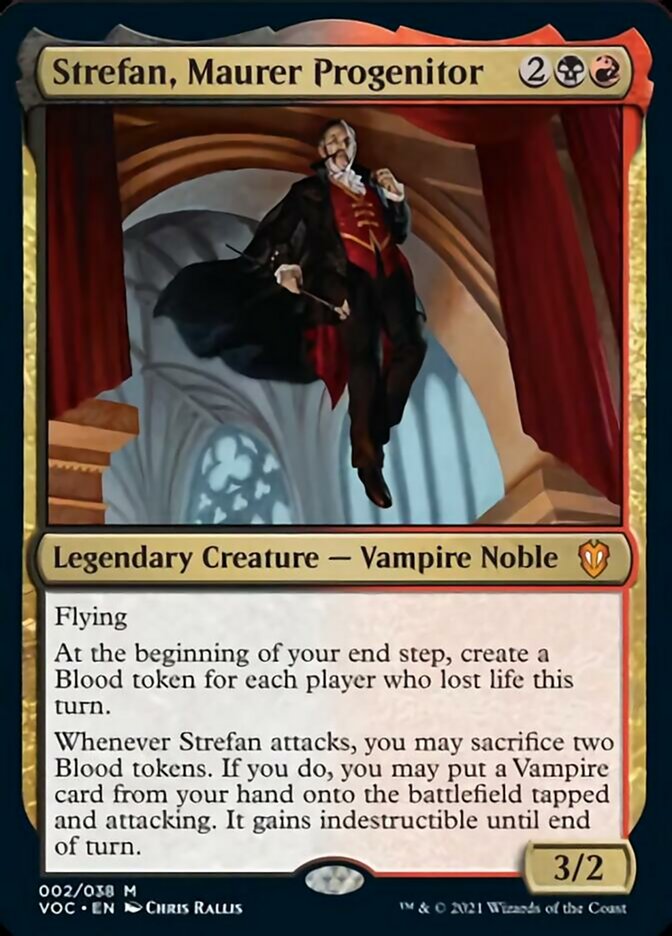 Strefan, Maurer Progenitor (Display Commander) [Innistrad: Crimson Vow Commander] | Game Master's Emporium (The New GME)