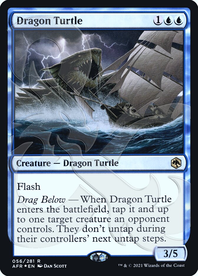 Dragon Turtle (Ampersand Promo) [Dungeons & Dragons: Adventures in the Forgotten Realms Promos] | Game Master's Emporium (The New GME)