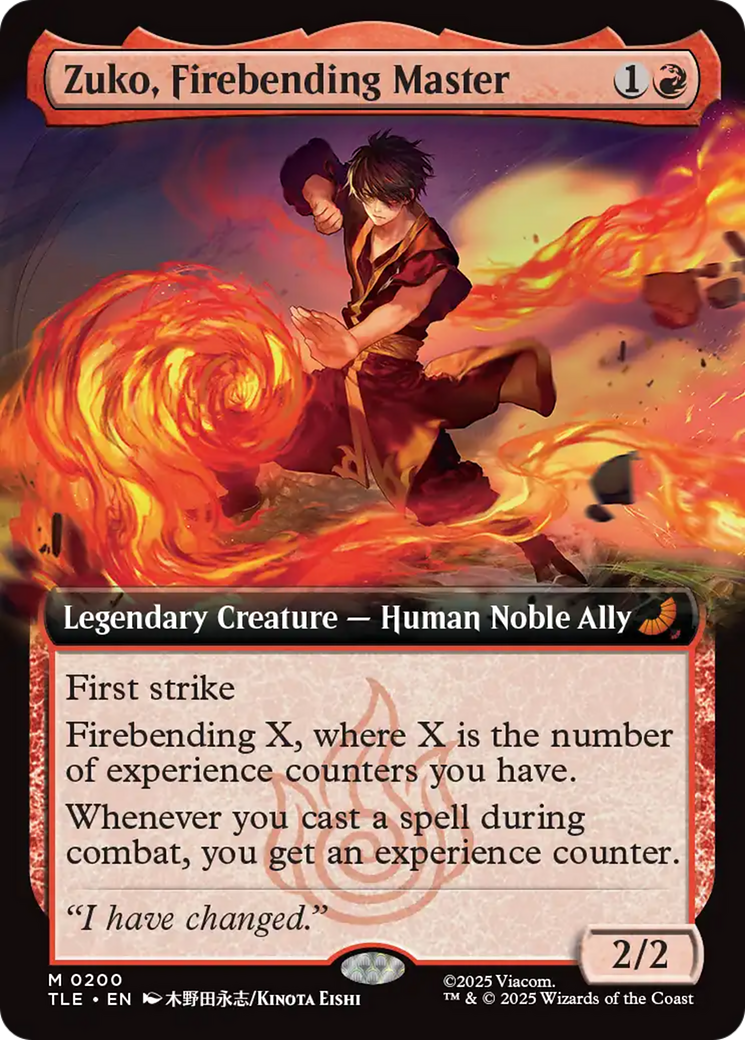 Zuko, Firebending Master (Extended Art) [Avatar: The Last Airbender: Eternal-Legal] | Game Master's Emporium (The New GME)