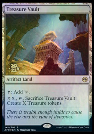 Treasure Vault [Dungeons & Dragons: Adventures in the Forgotten Realms Prerelease Promos] | Game Master's Emporium (The New GME)