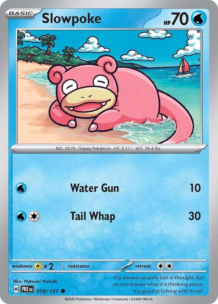 Slowpoke (018/131) [Scarlet & Violet: Prismatic Evolutions] | Game Master's Emporium (The New GME)