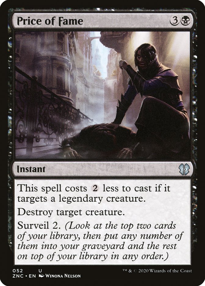 Price of Fame [Zendikar Rising Commander] | Game Master's Emporium (The New GME)