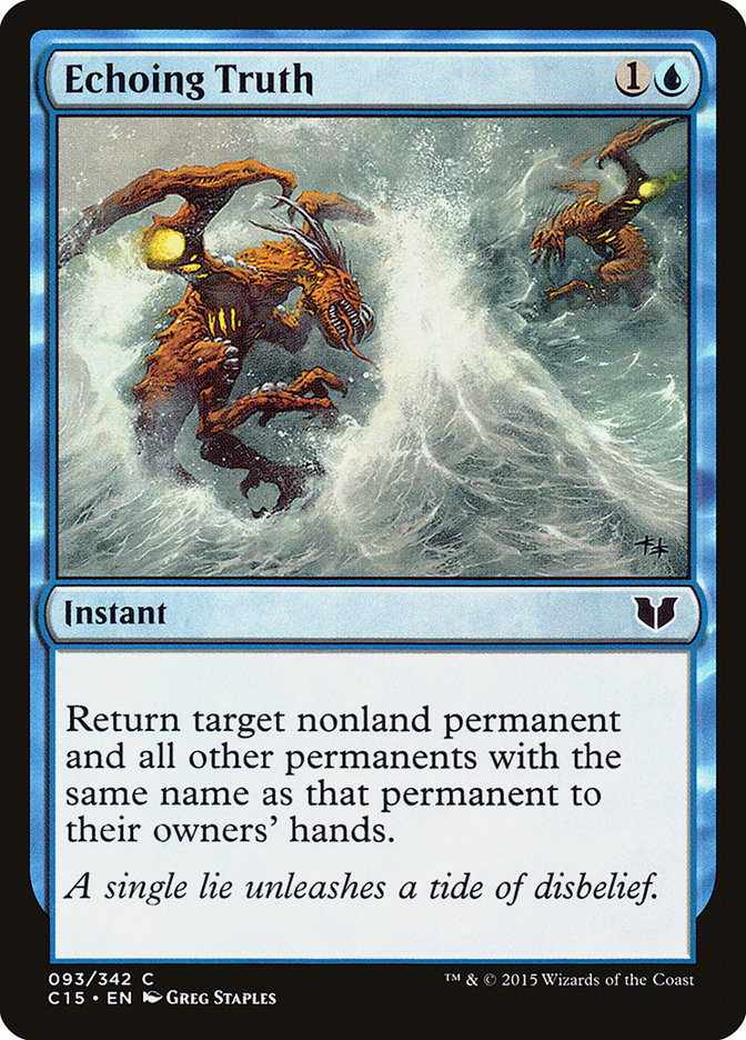 Echoing Truth [Commander 2015] | Game Master's Emporium (The New GME)