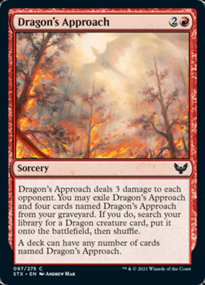 Dragon's Approach [Strixhaven: School of Mages] | Game Master's Emporium (The New GME)