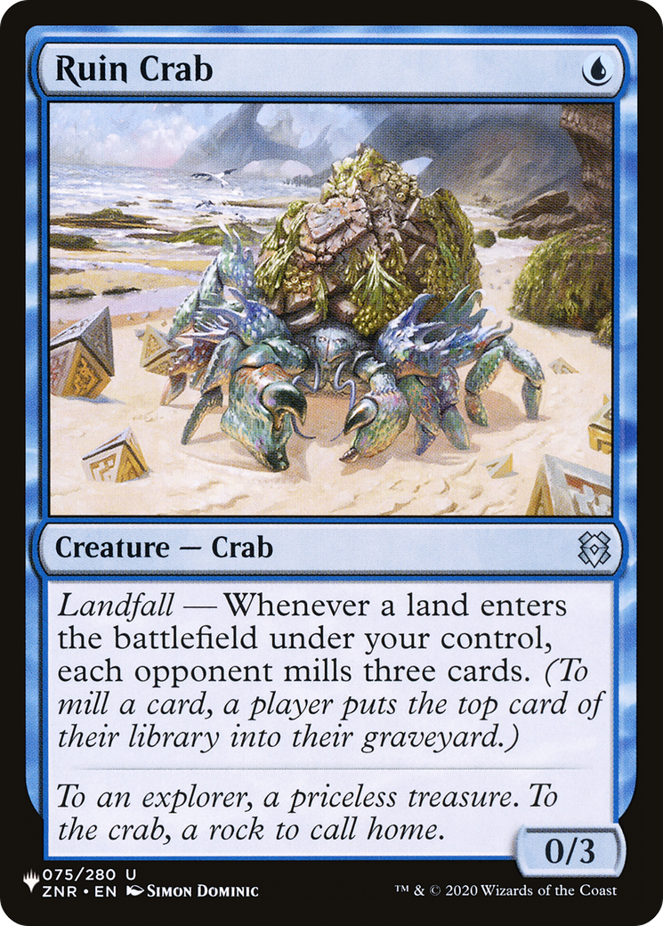 Ruin Crab [The List] | Game Master's Emporium (The New GME)