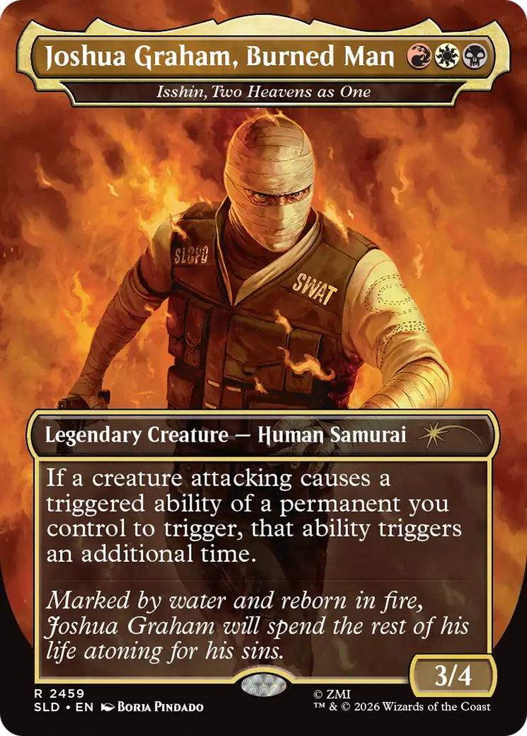 Joshua Graham, Burned Man - Isshin, Two Heavens as One [Secret Lair Drop Series] | Game Master's Emporium (The New GME)