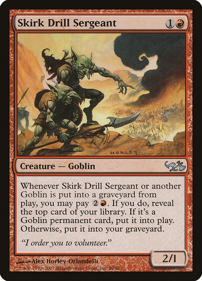Skirk Drill Sergeant [Duel Decks: Elves vs. Goblins] | Game Master's Emporium (The New GME)