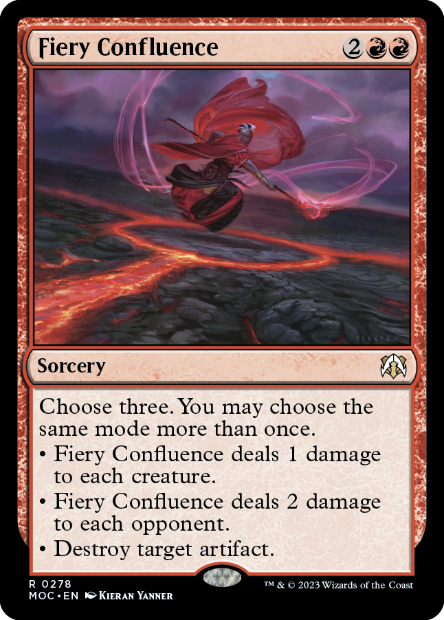 Fiery Confluence [March of the Machine Commander] | Game Master's Emporium (The New GME)