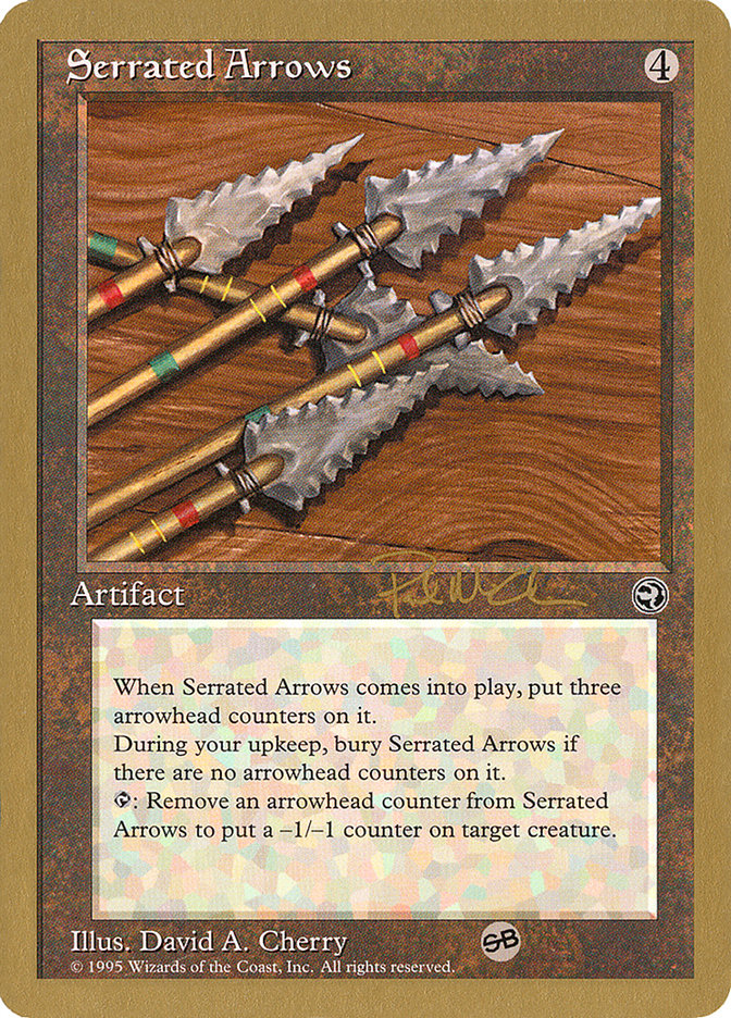 Serrated Arrows (Paul McCabe) (SB) [World Championship Decks 1997] | Game Master's Emporium (The New GME)