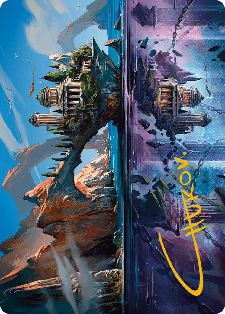 Copy Land Art Card (Gold-Stamped Signature) [Modern Horizons 3 Art Series] | Game Master's Emporium (The New GME)