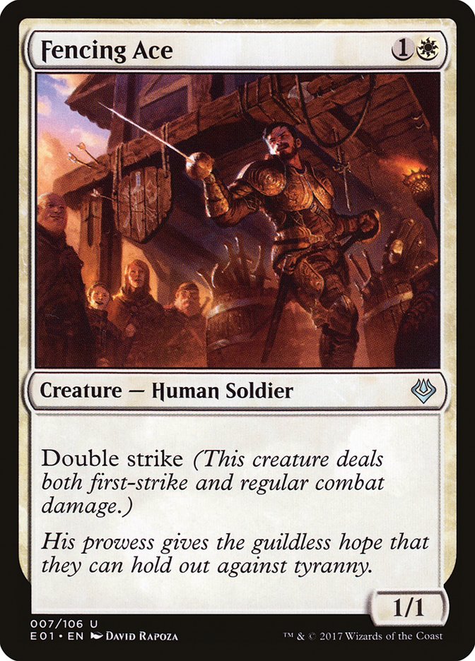 Fencing Ace [Archenemy: Nicol Bolas] | Game Master's Emporium (The New GME)
