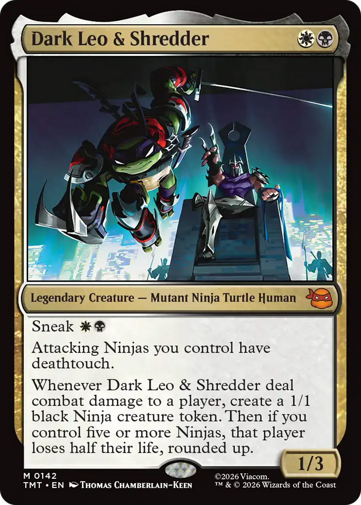 Dark Leo & Shredder [Teenage Mutant Ninja Turtles] | Game Master's Emporium (The New GME)