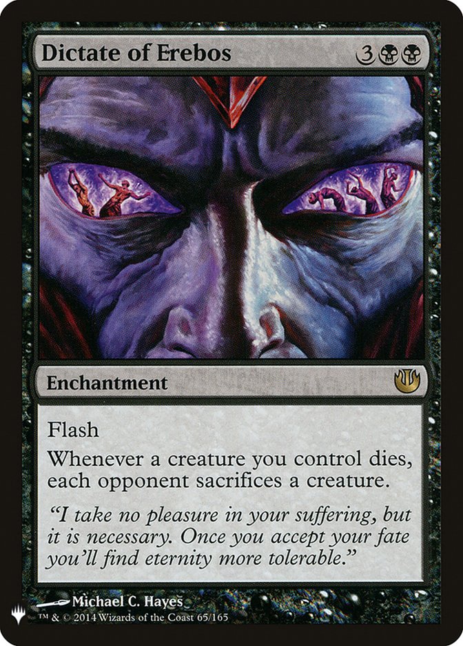 Dictate of Erebos [Mystery Booster] | Game Master's Emporium (The New GME)