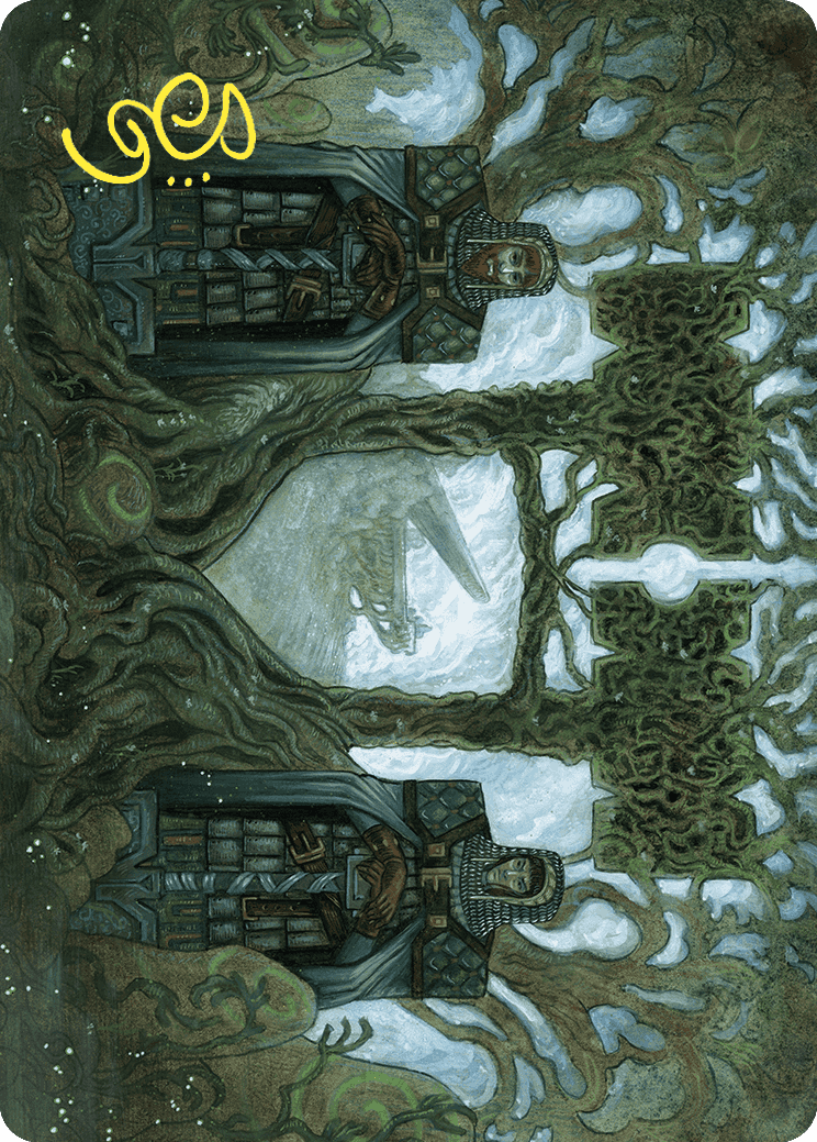 Court of Garenbrig Art Card (Gold-Stamped Signature) [Wilds of Eldraine Art Series] | Game Master's Emporium (The New GME)