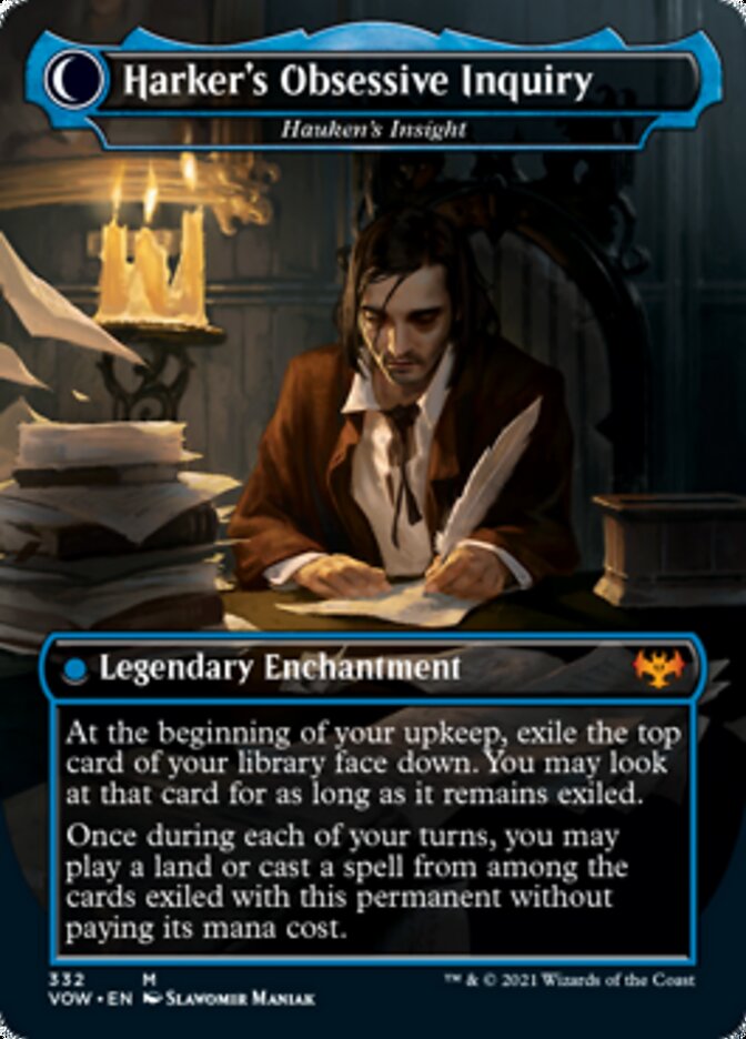Jacob Hauken, Inspector // Hauken's Insight - Jonathan Harker // Harker's Obsessive Inquiry [Innistrad: Crimson Vow] | Game Master's Emporium (The New GME)