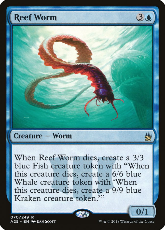 Reef Worm [Masters 25] | Game Master's Emporium (The New GME)