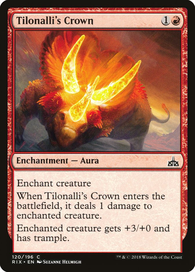 Tilonalli's Crown [Rivals of Ixalan] | Game Master's Emporium (The New GME)