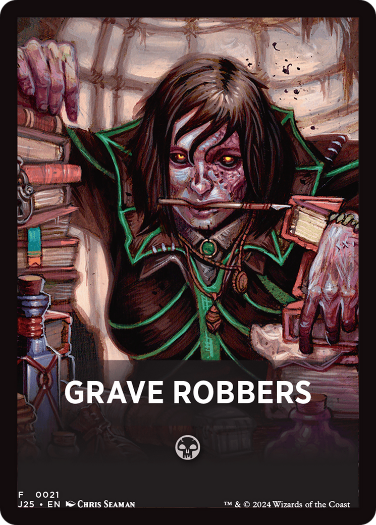 Grave Robbers Theme Card [Foundations Jumpstart Front Cards] | Game Master's Emporium (The New GME)