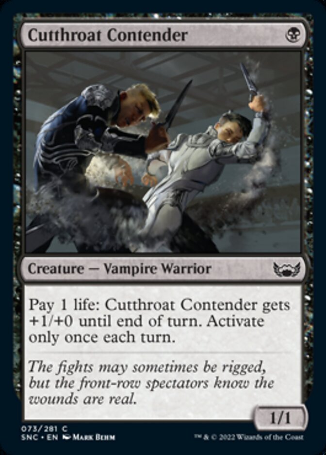 Cutthroat Contender [Streets of New Capenna] | Game Master's Emporium (The New GME)