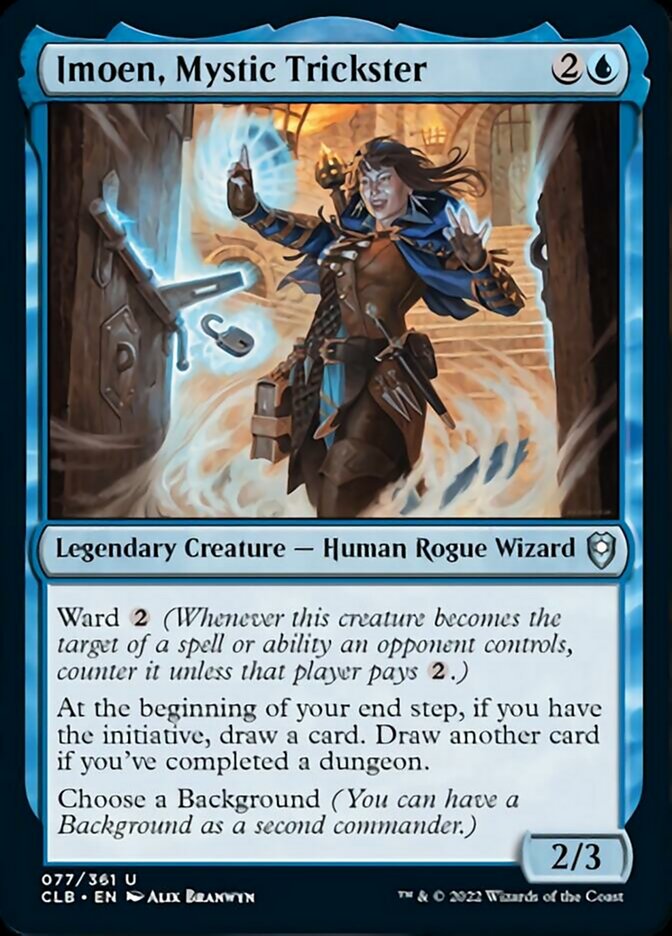 Imoen, Mystic Trickster [Commander Legends: Battle for Baldur's Gate] | Game Master's Emporium (The New GME)